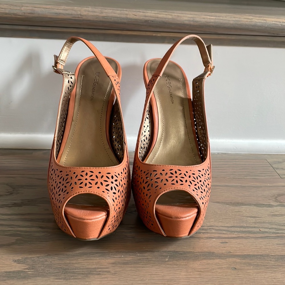 BGBGeneration Laser Cut Stiletto Heels